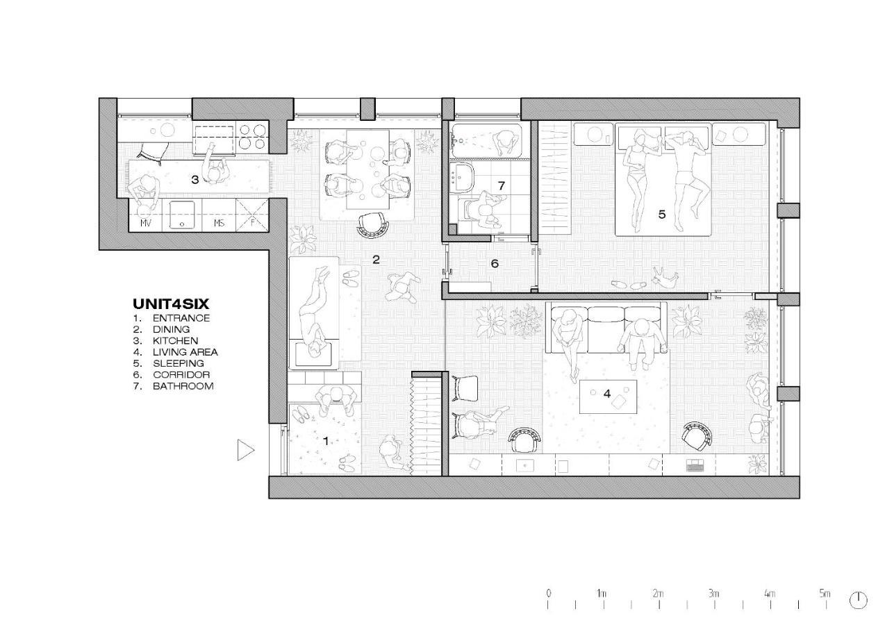 Unit4Six Lägenhet SJJ Exteriör bild